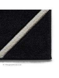 Sava Black White Rug - Thumbnail - 6