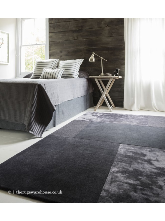 Tate Charcoal Rug - 2