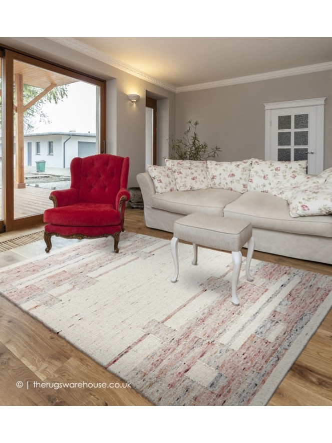 Saki Red Mix Rug - 2