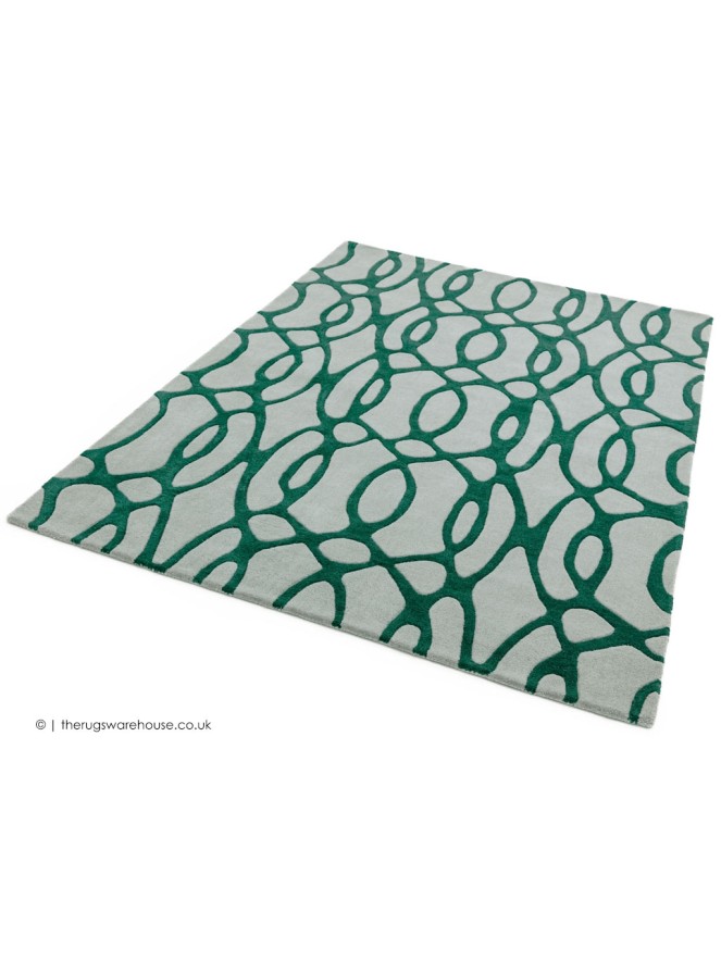Wire Green Rug - 2