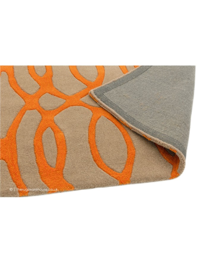 Wire Orange Rug - 5