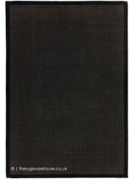 Sisal Black Rug - Thumbnail - 7