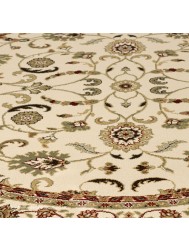 Chorsu Beige Circle Rug - Thumbnail - 5