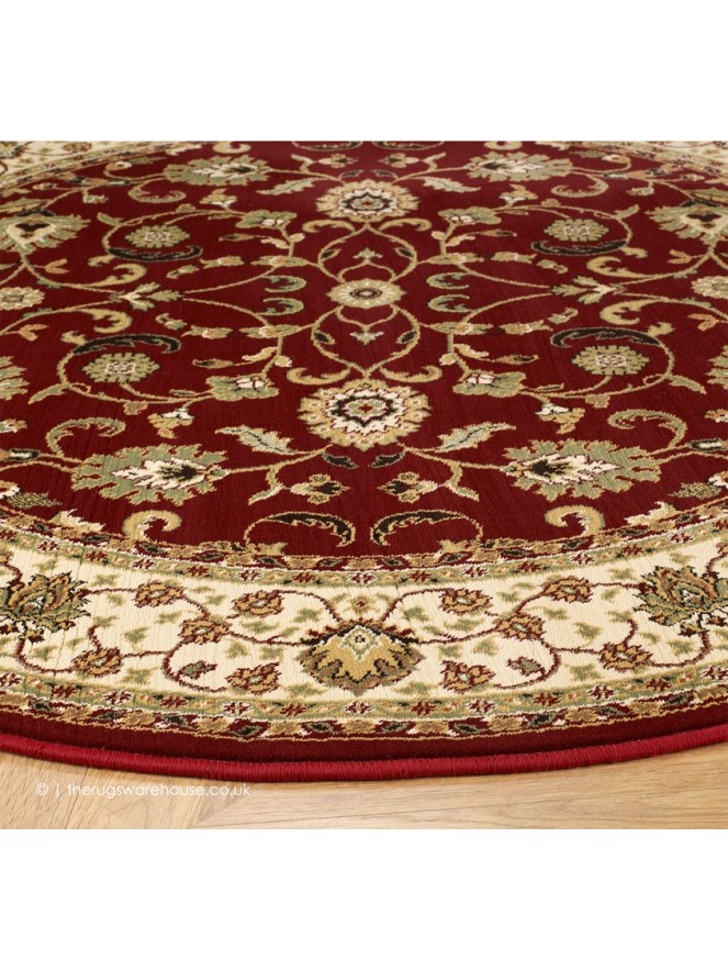 Chorsu Red Circle Rug - 4