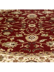 Chorsu Red Circle Rug - Thumbnail - 5