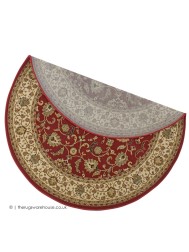 Chorsu Red Circle Rug - Thumbnail - 6