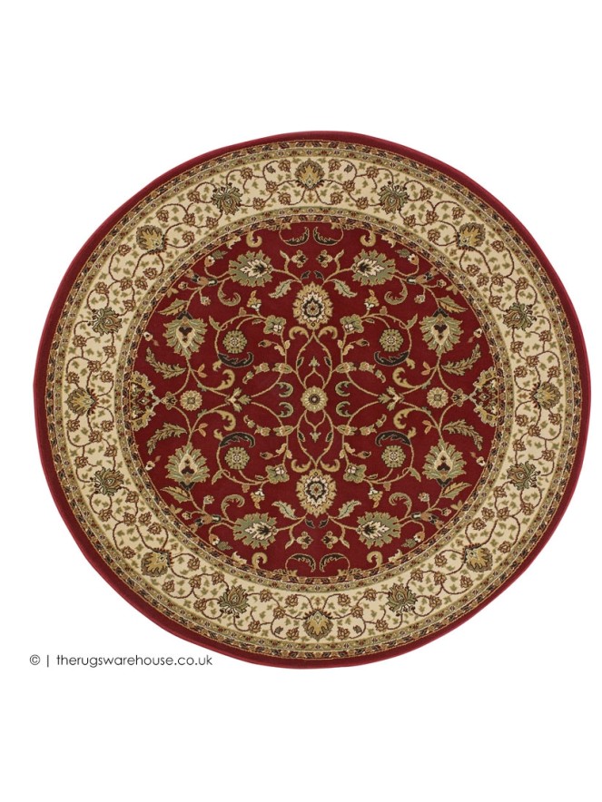 Chorsu Red Circle Rug - 7