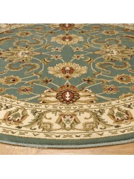 Mulan Green Circle Rug - Thumbnail - 5