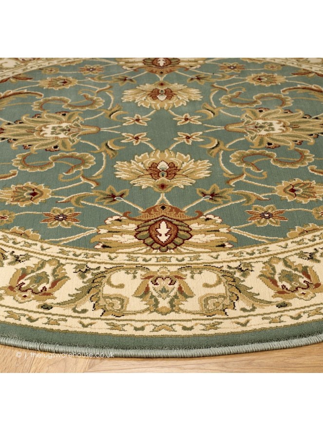 Mulan Green Circle Rug - 5