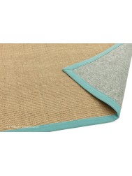 Sisal Linen Aqua Rug - Thumbnail - 3