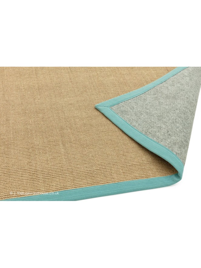 Sisal Linen Aqua Rug - 3