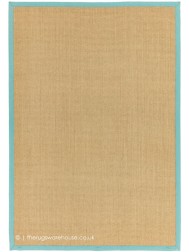 Sisal Linen Aqua Rug - Thumbnail - 5