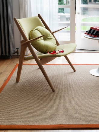 Sisal Linen Orange