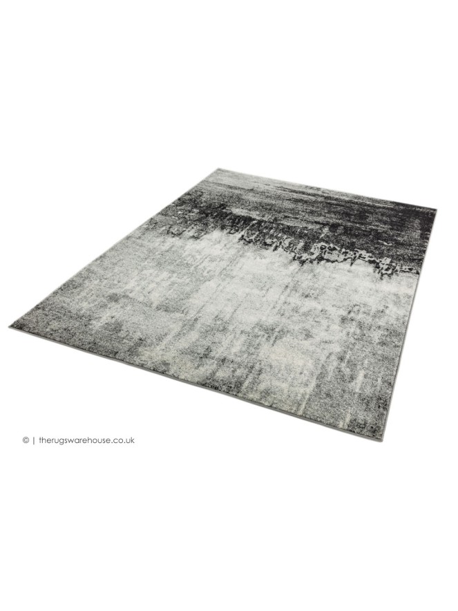 Distress Grey Rug - 2