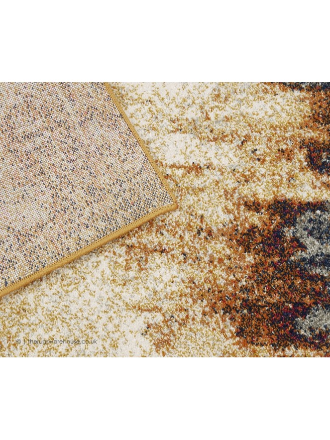 Distress Orange Rug - 4