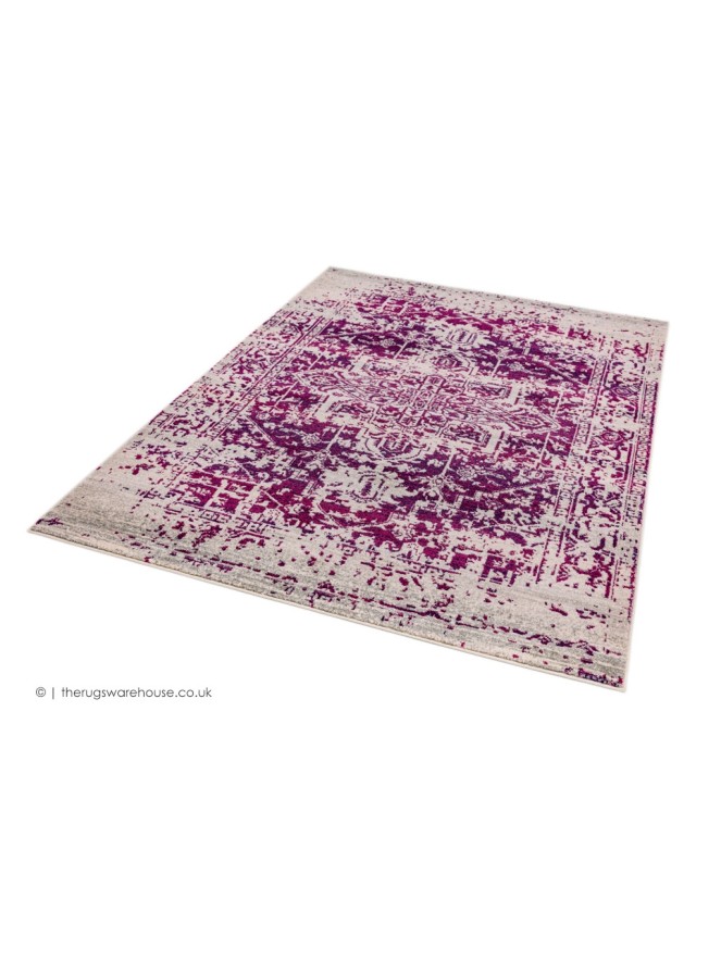 Antique Fuchsia Rug  - 3