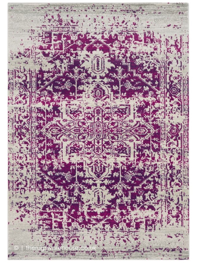 Antique Fuchsia Rug  - 7