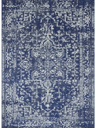 Antique Navy Rug