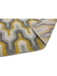 Nova Grey Yellow Rug - Thumbnail - 3