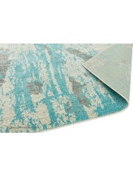 Painterly Duck Egg Rug - Thumbnail - 4