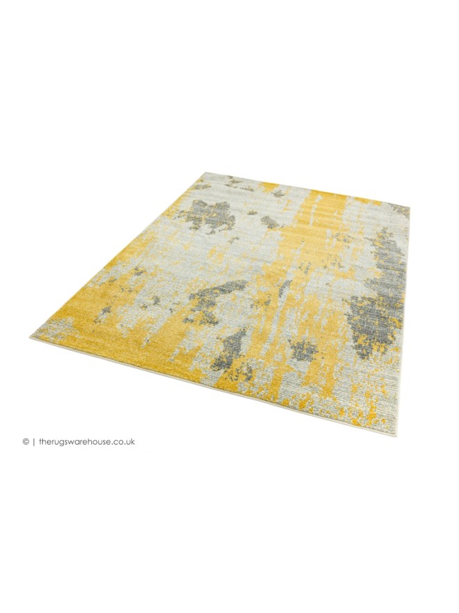 Painterly Ochre Rug - 2