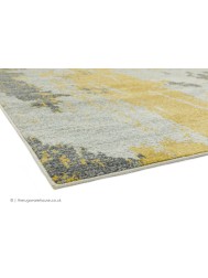 Painterly Ochre Rug - Thumbnail - 4