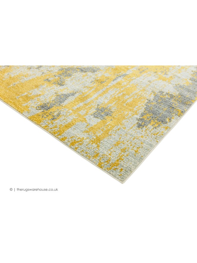 Painterly Ochre Rug - 5