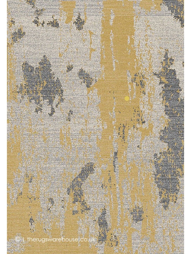 Painterly Ochre Rug - 6