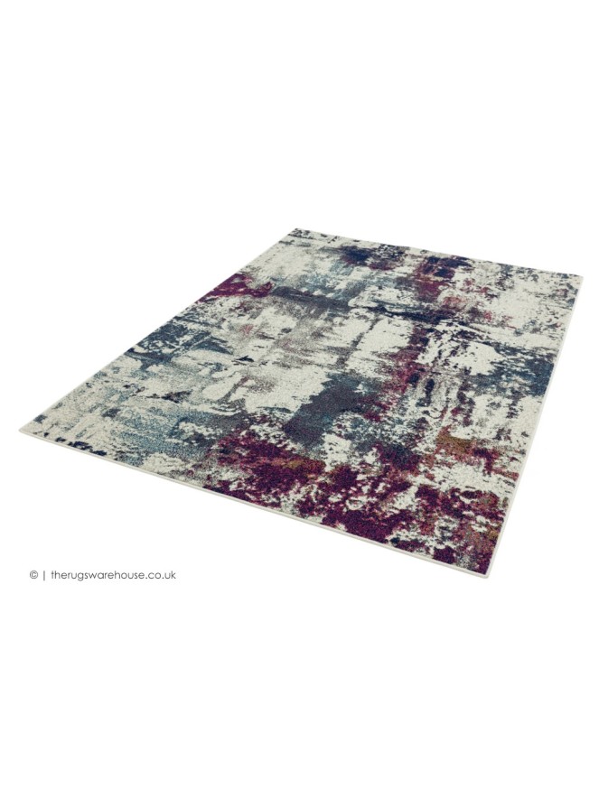 Abstract Navy Multi Rug - 3