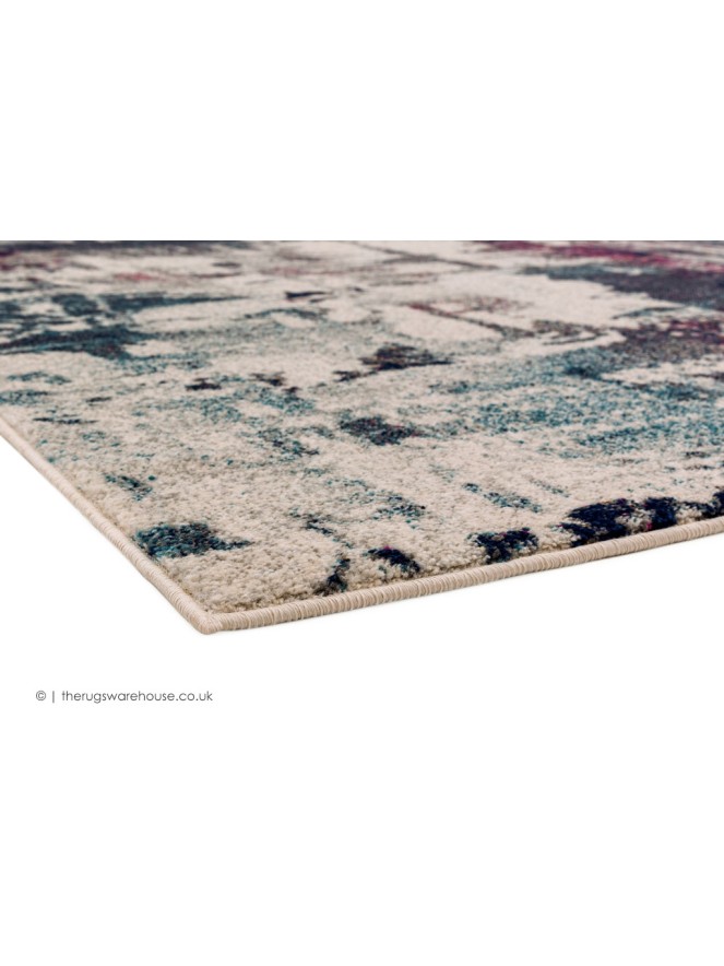 Abstract Navy Multi Rug - 5