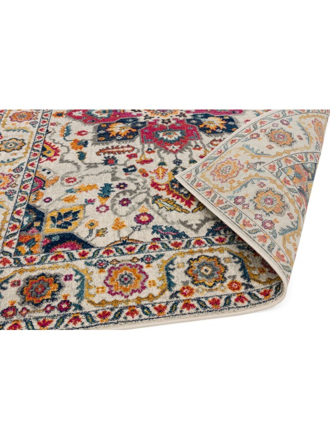 Persian White Multi Rug - 4