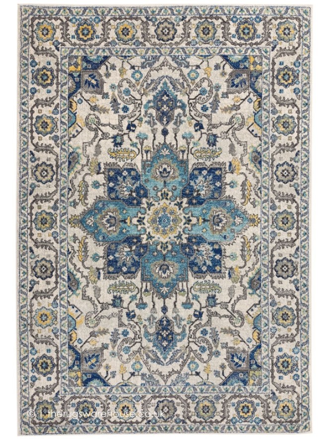 Persian Blue Rug - 7