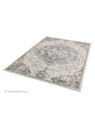 Medallion Ivory Rug - Thumbnail - 2