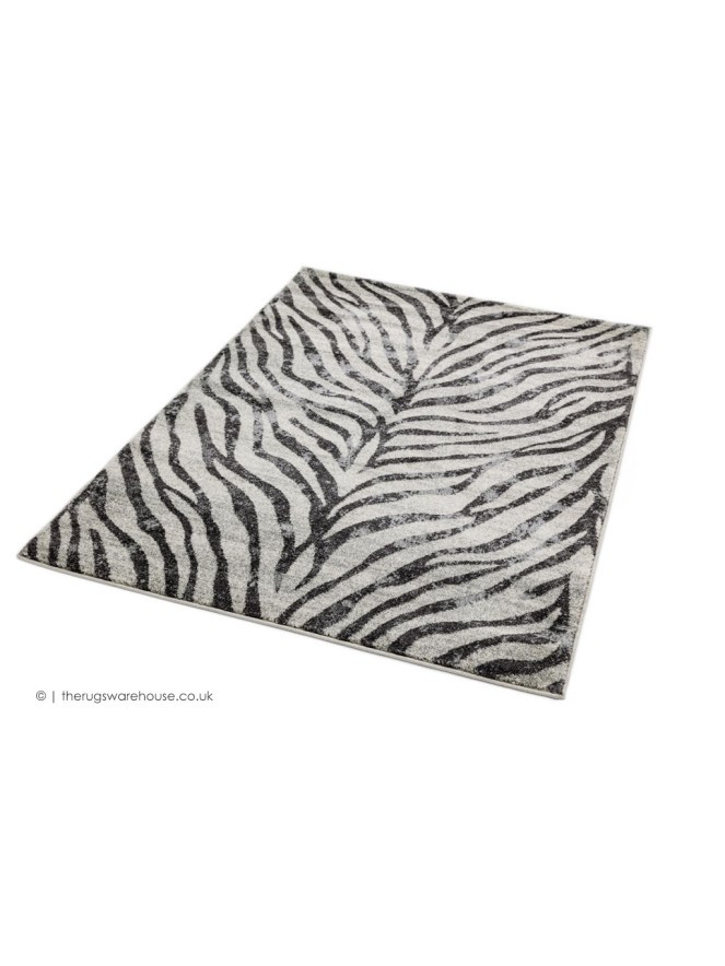 Zebra Grey Rug - 3