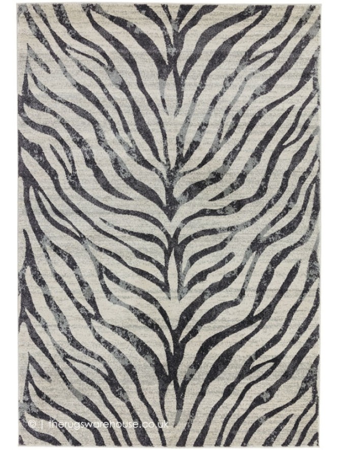 Zebra Grey Rug - 7