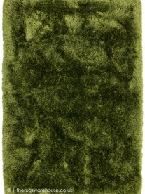 Plush Rust Terracotta Plain Handmade Polyester Shaggy Rug by Asiatic ...