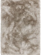 Plush Rust Terracotta Plain Handmade Polyester Shaggy Rug by Asiatic ...