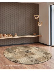 Almonte Multi Circle Rug - Thumbnail - 2