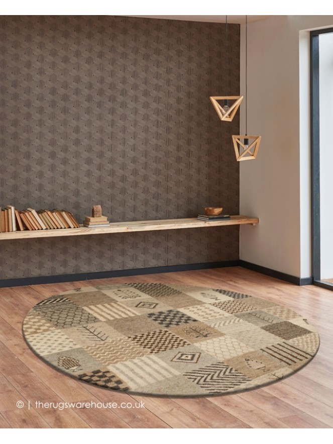 Almonte Multi Circle Rug - 2