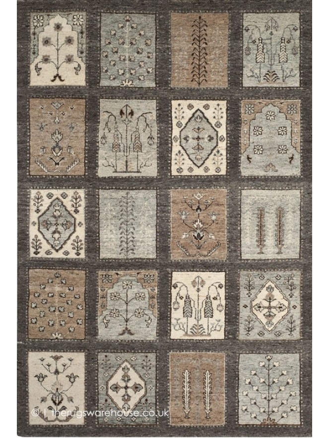 Karasaray Grey Rug - 5