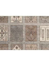 Karasaray Light Grey Rug - Thumbnail - 4