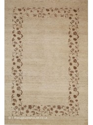 Eternity Border Ivory Sand Rug - Thumbnail - 4