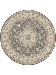 Garzan Grey Circle Rug - Thumbnail - 5