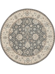 Diyala Grey Circle Rug - Thumbnail - 5