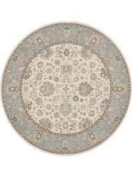 Diyala Ivory Circle Rug - Thumbnail - 4