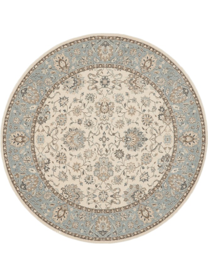 Diyala Ivory Circle Rug - 4