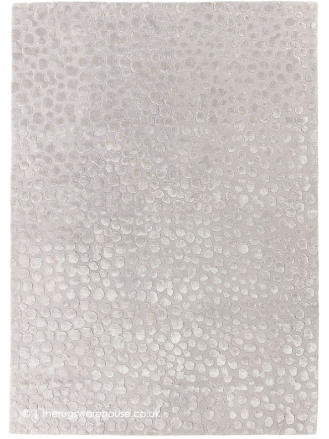Dotted Silver Rug - 7