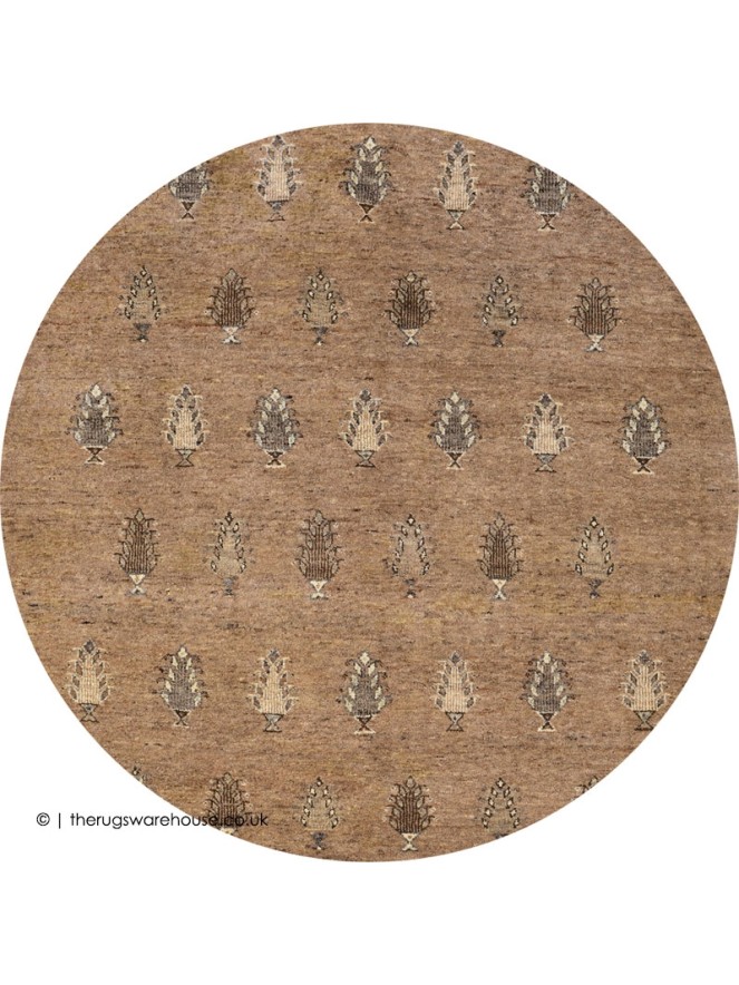 Sarkoy Sand Circle Rug - 4