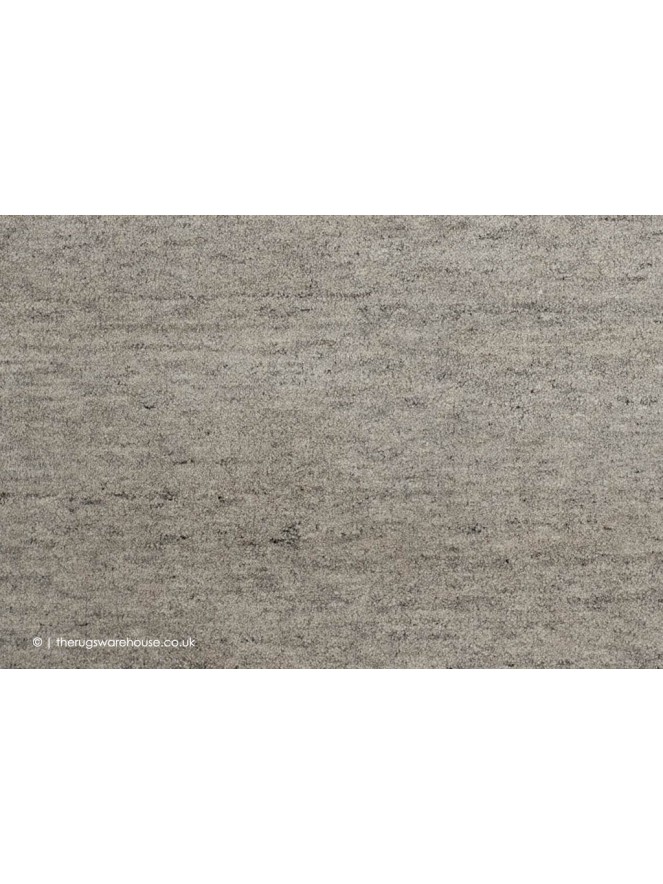 Heaven Uni Light Grey Circle Rug - 3