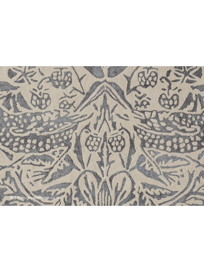 Strawberry Thief Ink Rug - 5